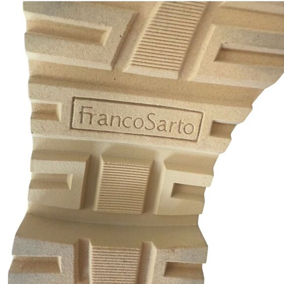 Franco Sarto Cason Natural Tan Canvas Loafers Women’s Size 6.5 Medium - Picture 8 of 12